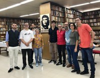 Docentes de Instituições Federais realizam visita à COLESP/BCo - Biblioteca de Florestan Fernandes e Fundo (nominado como Memória do Mundo pela UNESCO, 2009)